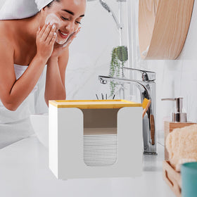VITVITI large-capacity storage keeps disposable towels neatly in bathrooms.