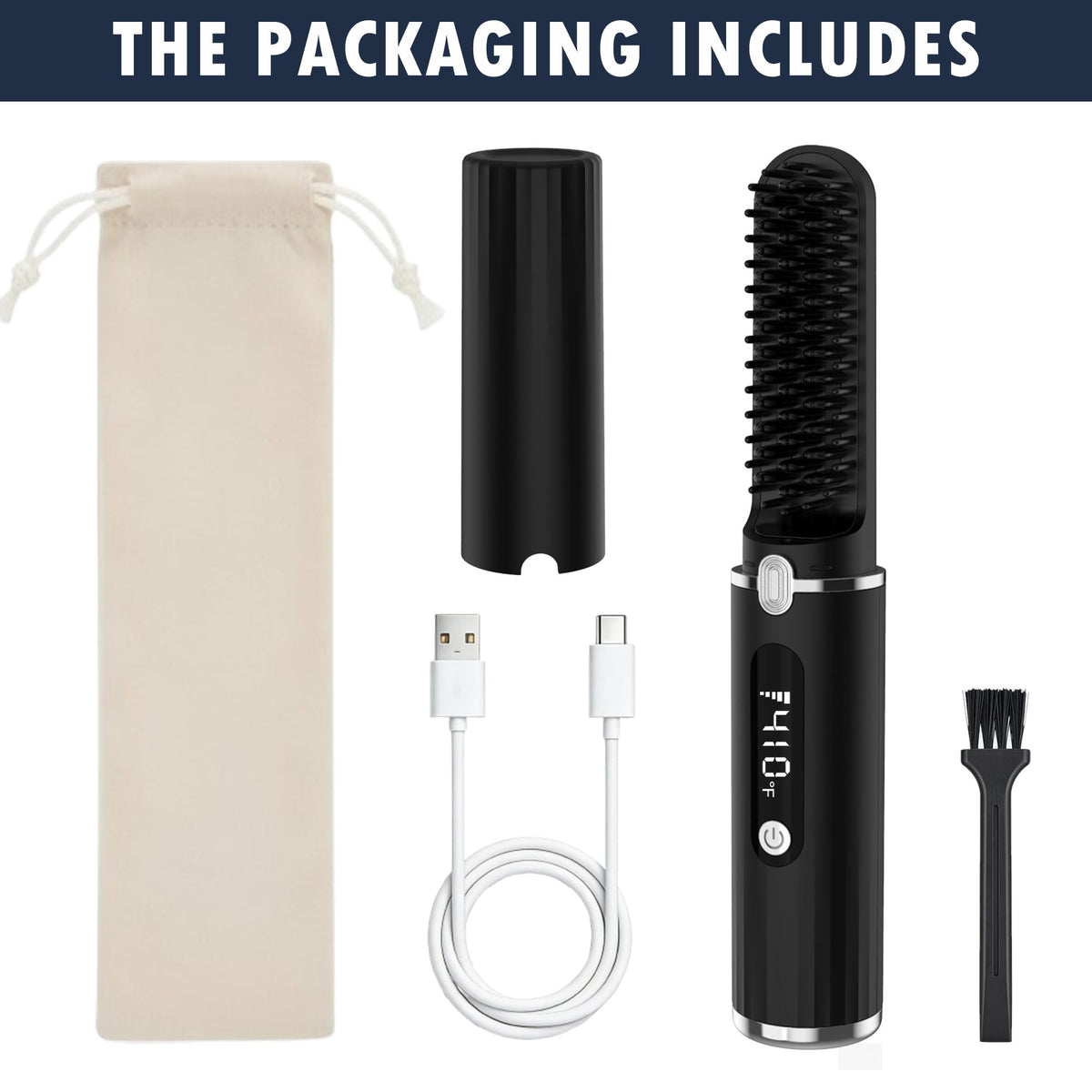 Viuyougor travel-friendly design for grooming anywhere.