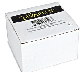 Vivaplex bottle showing stainless steel roller ball for smooth application