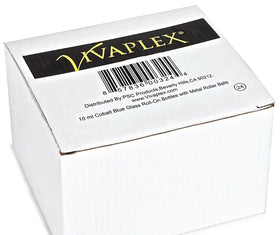 Vivaplex stainless steel roller balls provide smooth, even application.
