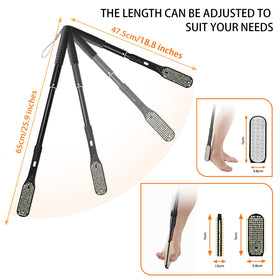 VIVEBEI toe gap cleaner head targets between toes for deeper cleaning