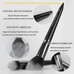 VIVID BEAUTY beginner-friendly guide helps learn brush techniques.