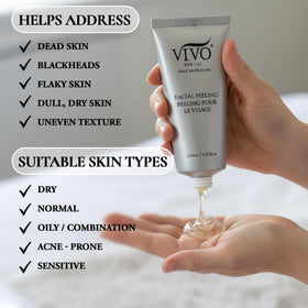 Vivo Per Lei Dead Sea salt in hydrating base for nourishing exfoliation