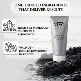 Vivo Per Lei skin after use shows smooth refined texture