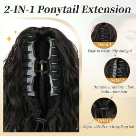 Vizfrucean secure 2-in-1 clips plus drawstring adjustment for all-day stability.