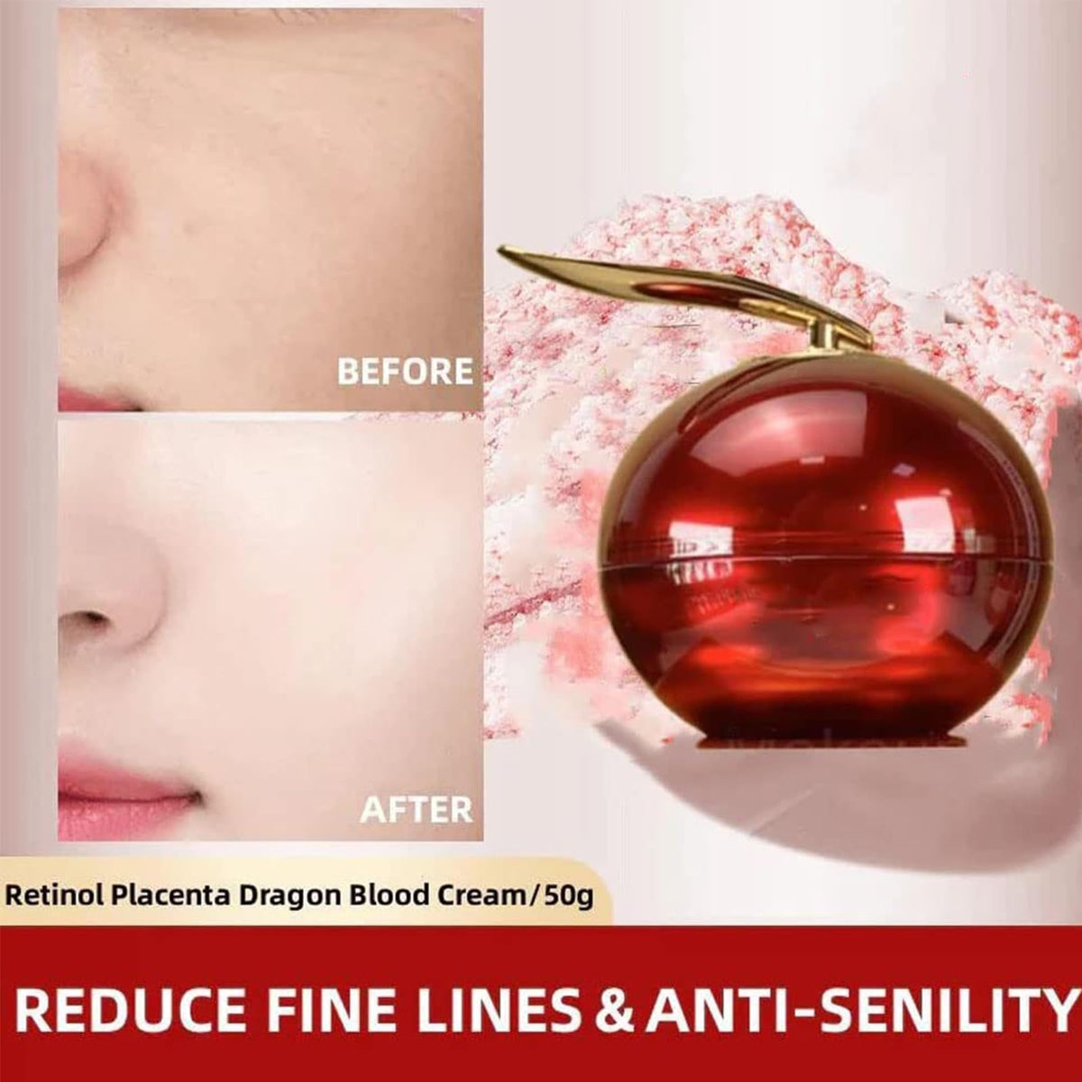 VJPPII Anti-Wrinkle Face Cream cap for on-the-go care.