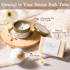VKTASIMK bath bomb adds fizz and a spa-like soak at home.