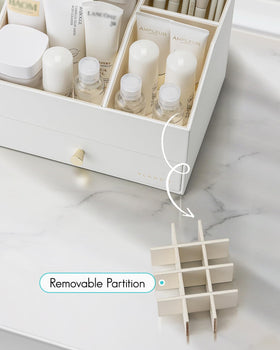 VLANDO removable lipstick holder keeps lipstick organized and easily accessible on the counter.