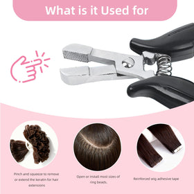 Vlasy Removal of Micro Beads Nano Rings for bead-based extension removals