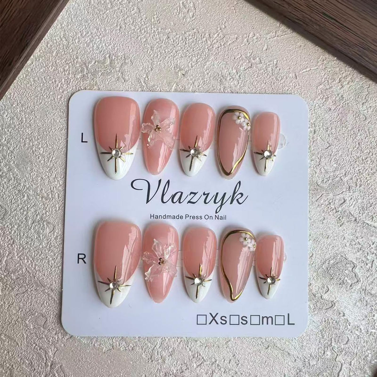 Vlazryk fall winter tones nails in bronze brown metallic finish
