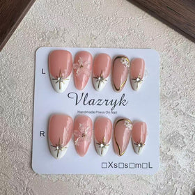 Vlazryk fall winter tones nails in bronze brown metallic finish