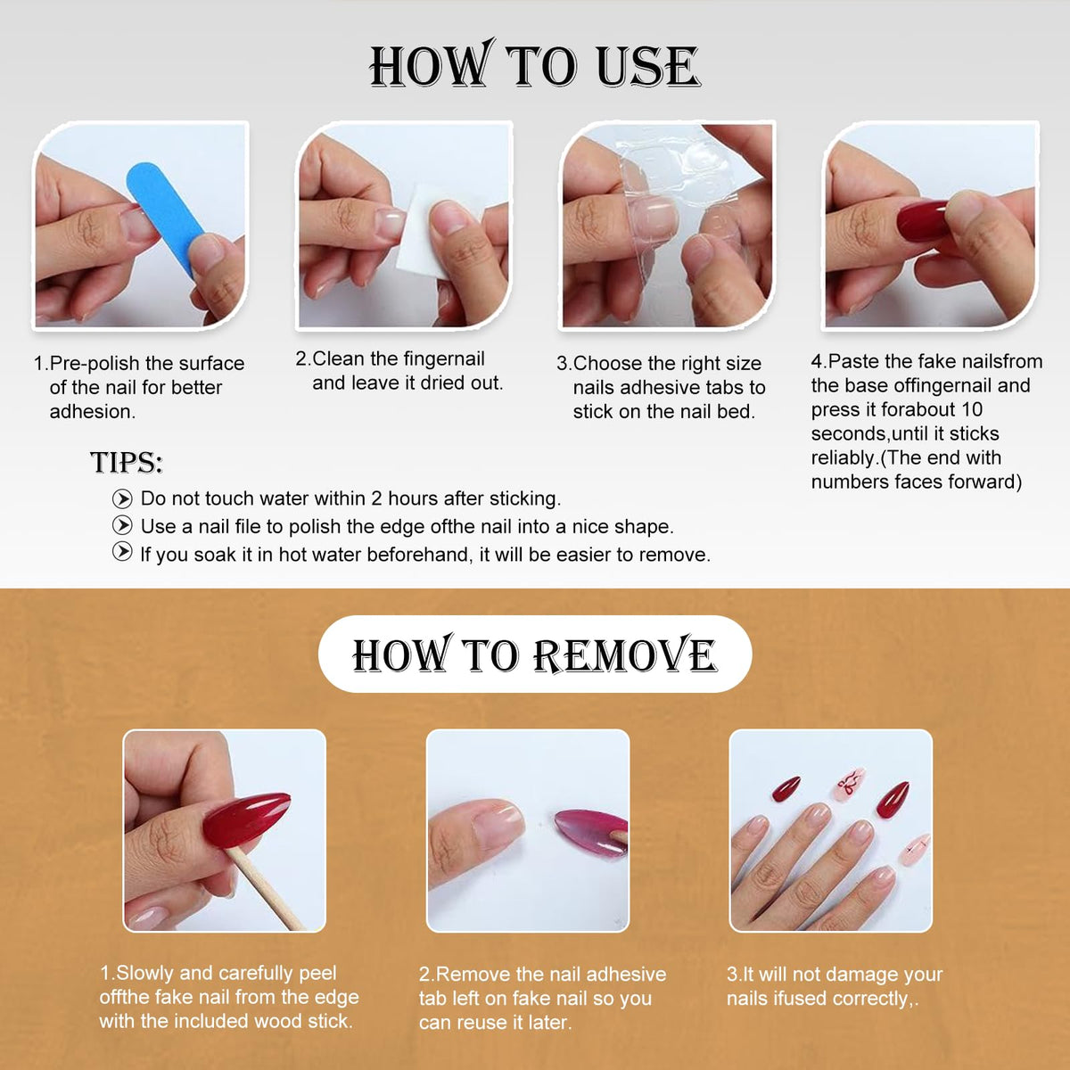 Vlazryk gel glue option offers longer-lasting manicures with secure adhesion.