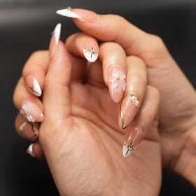 Vlazryk nail set includes 10 nails and 24 adhesive tabs