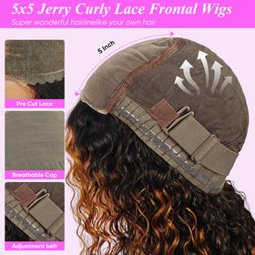 Vlusee 5x5 lace front HD closure offers versatile styling.