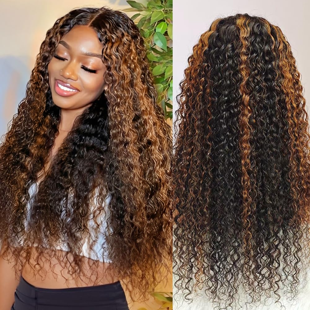 Vlusee HD lace front closure 5x5 blends seamlessly with scalp.