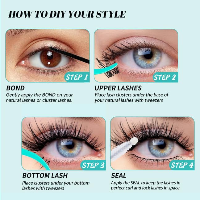 VLVLOCK Ivy Kit at-home lash setup for salon-style results.