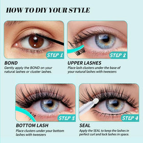 VLVLOCK Ivy Kit at-home lash setup for salon-style results.