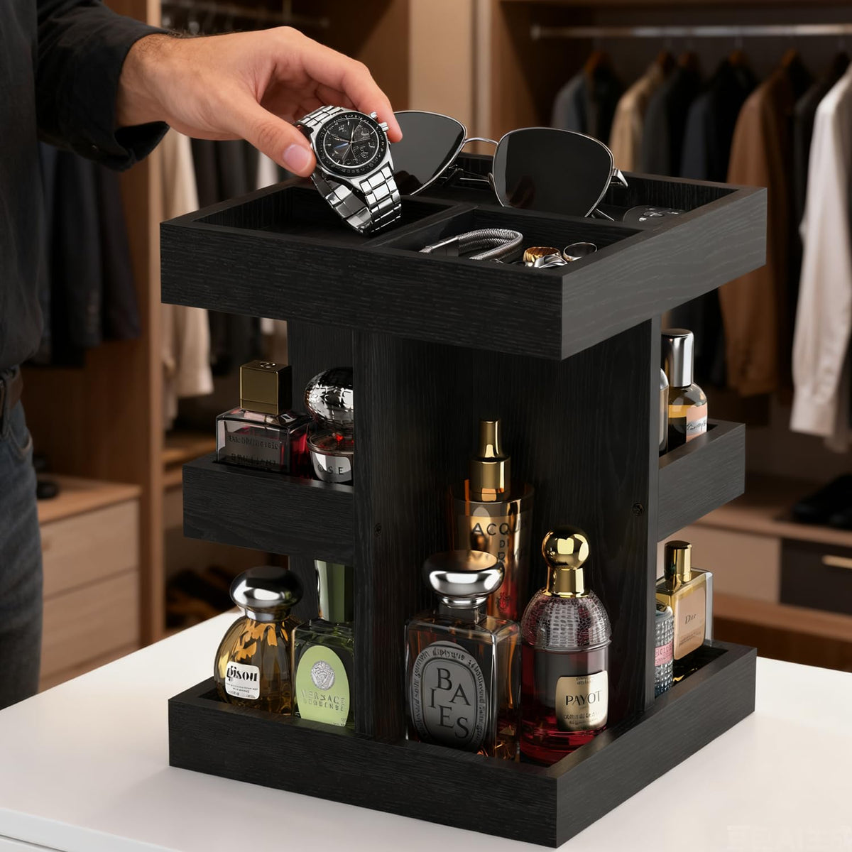 VLXXOI Cologne Organizer compact footprint fit for small spaces