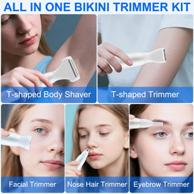 Vnina facial shaver for gentle, irritation-free facial grooming