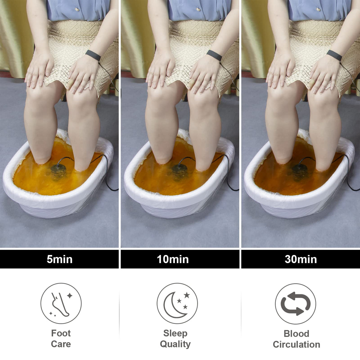 VnioLife digital display shows real-time settings for easy operation.