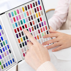 vnjaoi nail art practice card board for DIY nail design and color testing