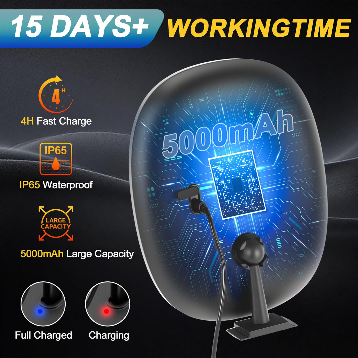VOCOSTE three color LED lighting for versatile, flattering illumination