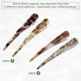 VOCOSTE versatile clip helps prevent slipping during styling and wear.