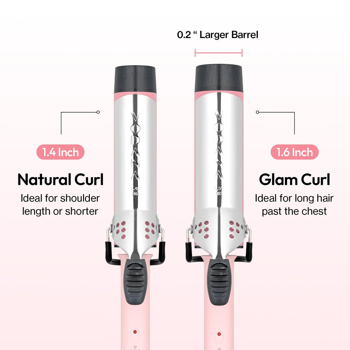 Vodana GlamWave auto shut-off adds safety after styling sessions.