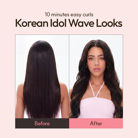 Vodana GlamWave ceramic plates protect hair during styling