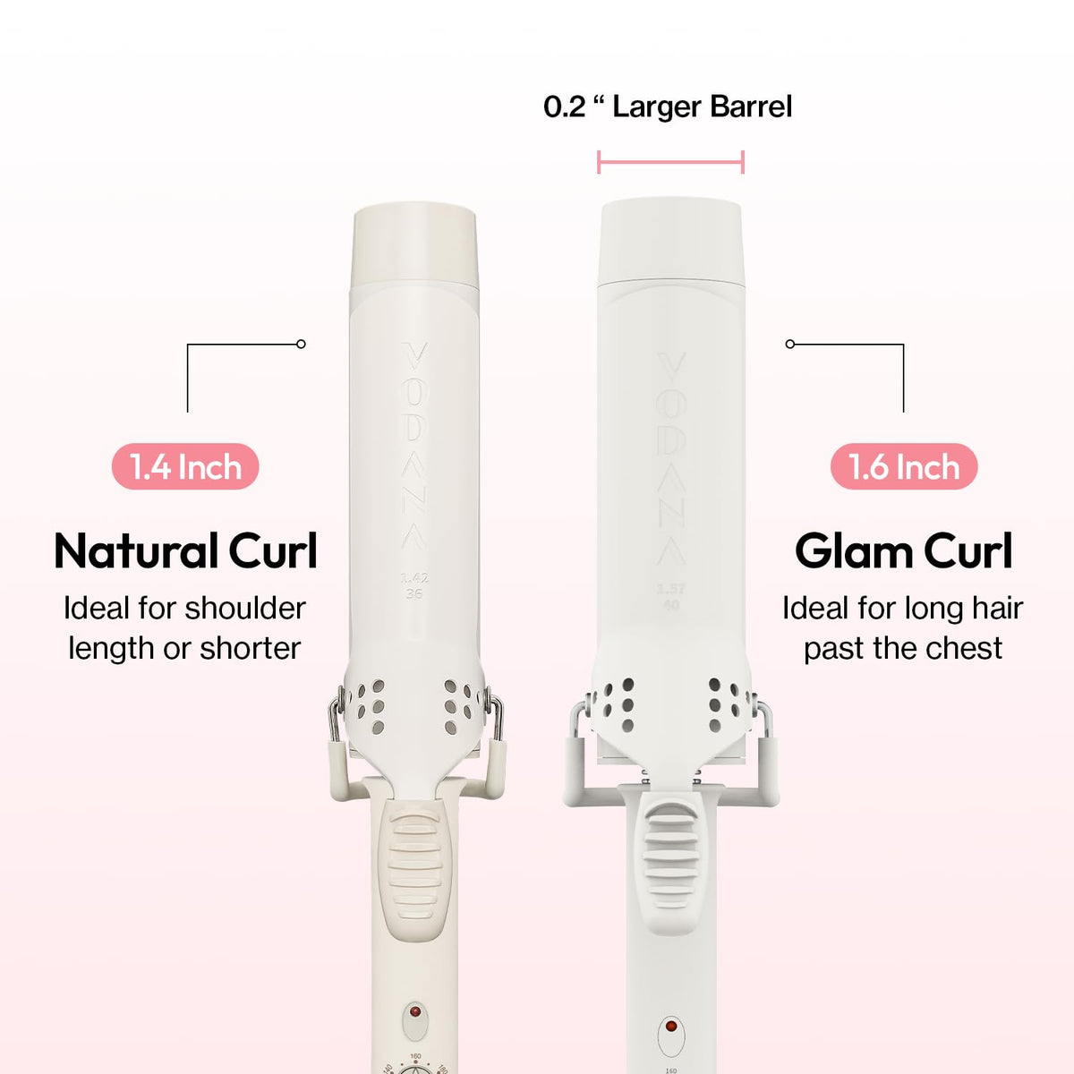 Vodana GlamWave waves lasting look for day-long hold