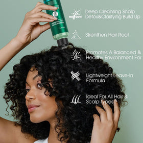 VOERUY Rosemary Tea Tree ingredients plant-based for gentle cleansing.