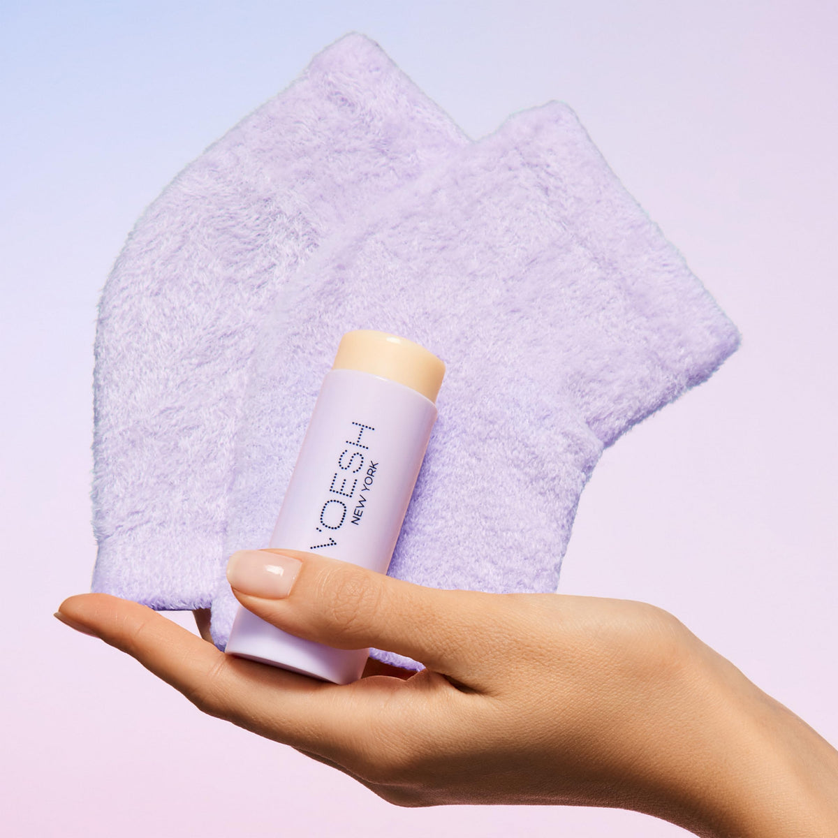 VOESH Lavender-scented foot care offers a calming routine
