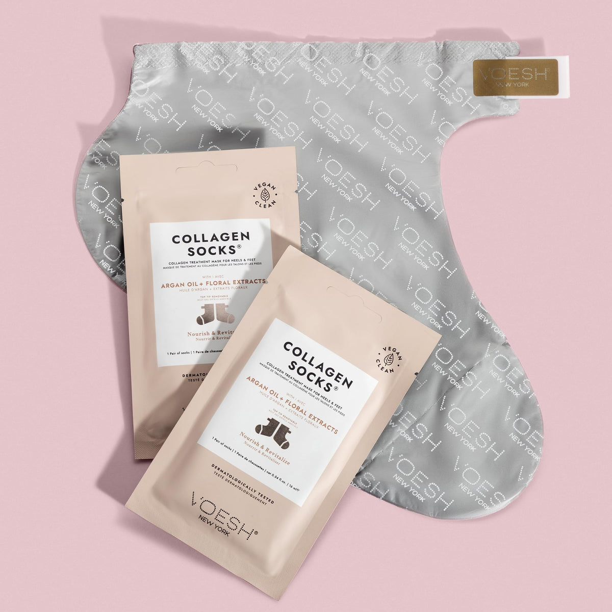 Perforated gloves design enables easy manicure prep