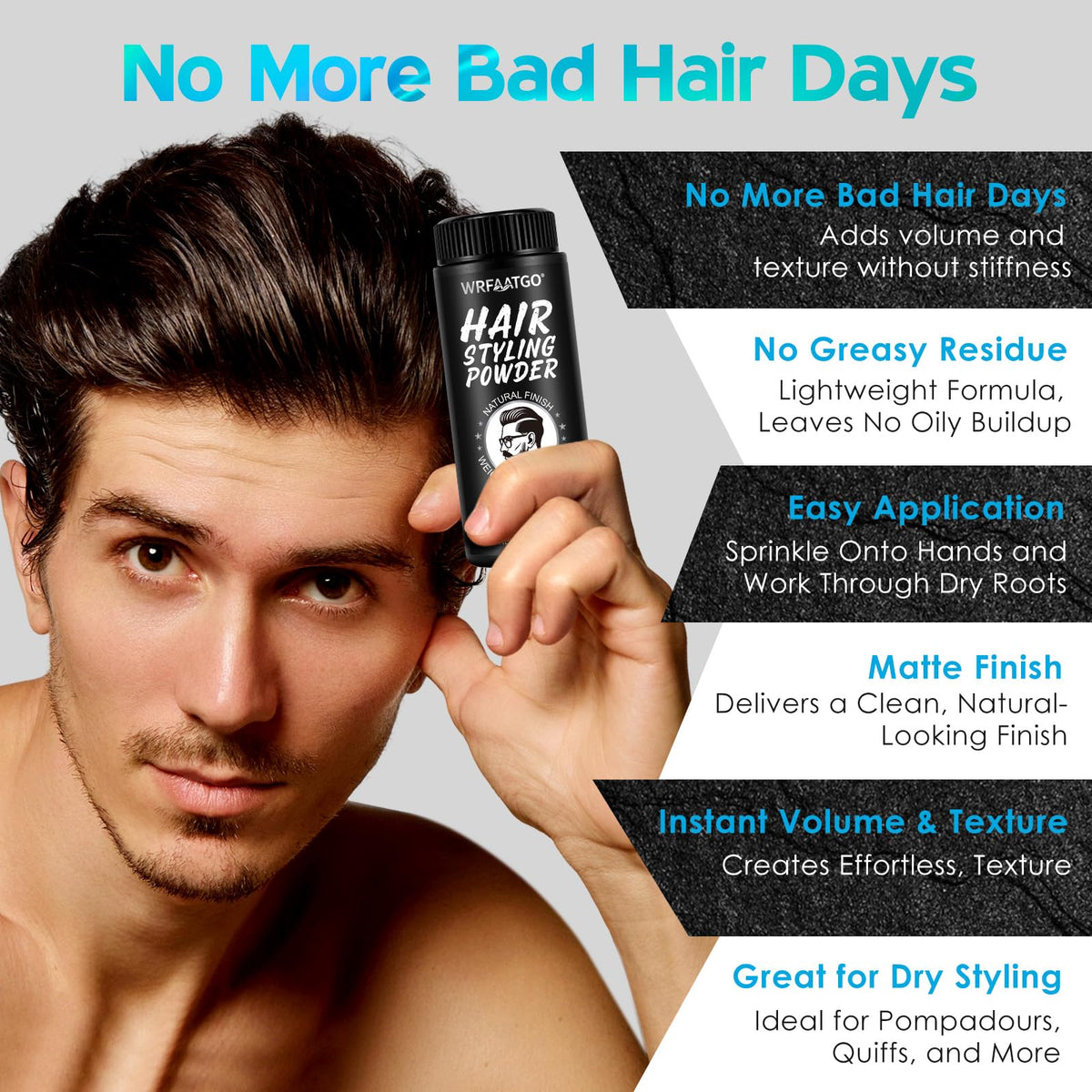 VOFANK Texture Powder dry-hair-definition adds texture without heaviness or shine.