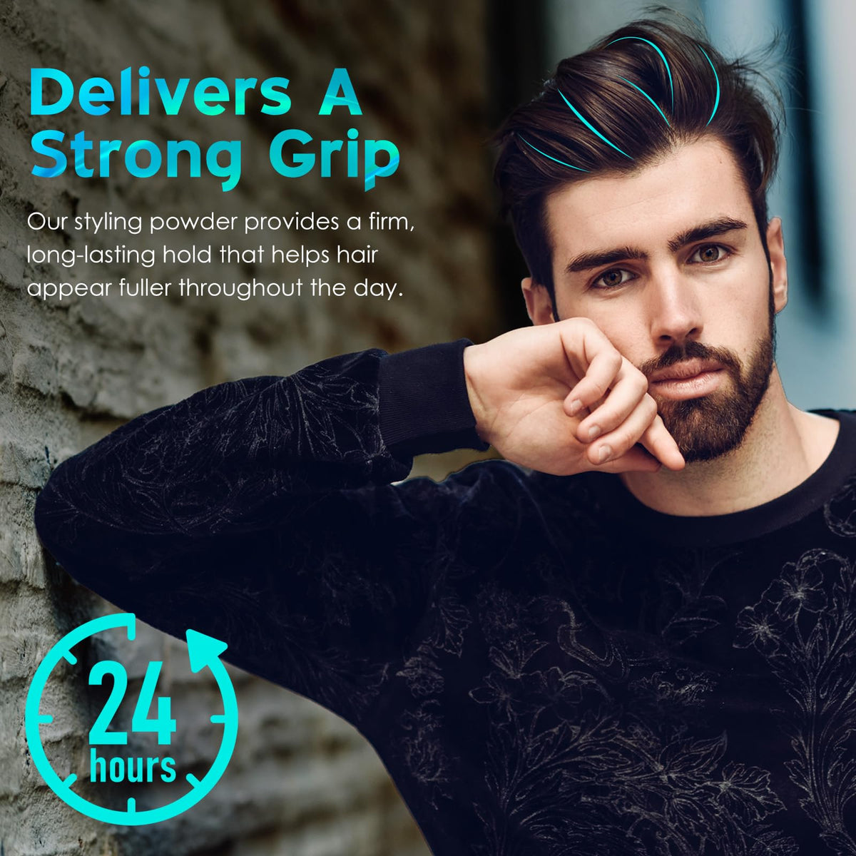 VOFANK Texture Powder lightweight-formula feels invisible while shaping hair.