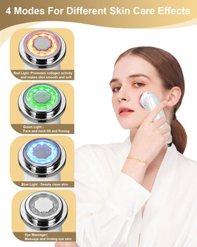 VOFEL face massager red light for enhanced collagen activity and smoother skin