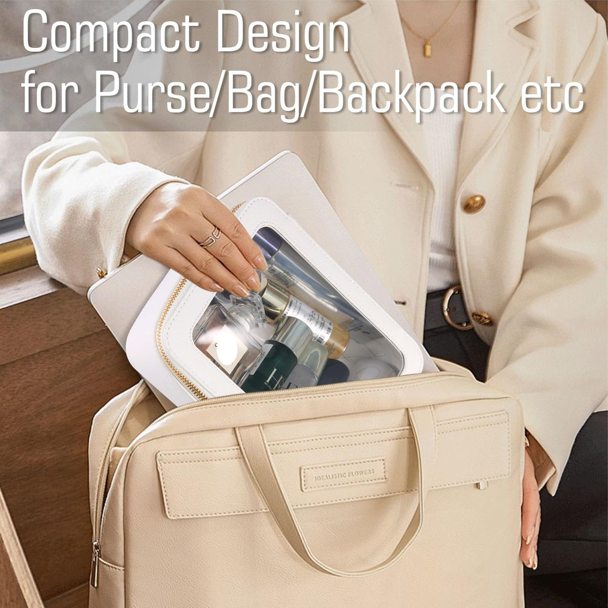 VOFIpremiAm purse-friendly travel case organizer for compact packing