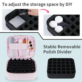 VOFIpremiAm organizer case side pocket detail for remover and accessories.