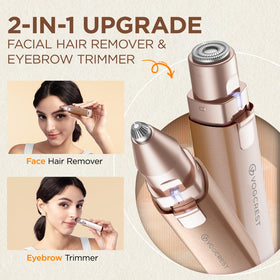 VG Vogcrest 2-in-1 face and eyebrow trimmer for precise shaping.