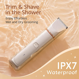 VG VOGCREST bikini trimmer 2in1 design for trim and shave