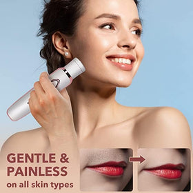 VG VOGCREST facial trimming razor for a gentle, close look.