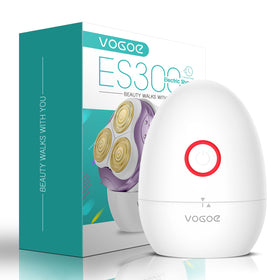 VOGOE ES300 electric shaver with 3D rotary blade for quick close shaving