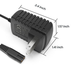 VOJSALDR AC-DC power adapter supports 100-240V for worldwide use