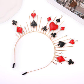 Vokone Halloween costume accessory complements queen, witch, or Gothic outfits.