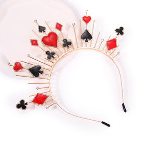 Vokone stretch-fit headband stays secure during dancing or long wear.