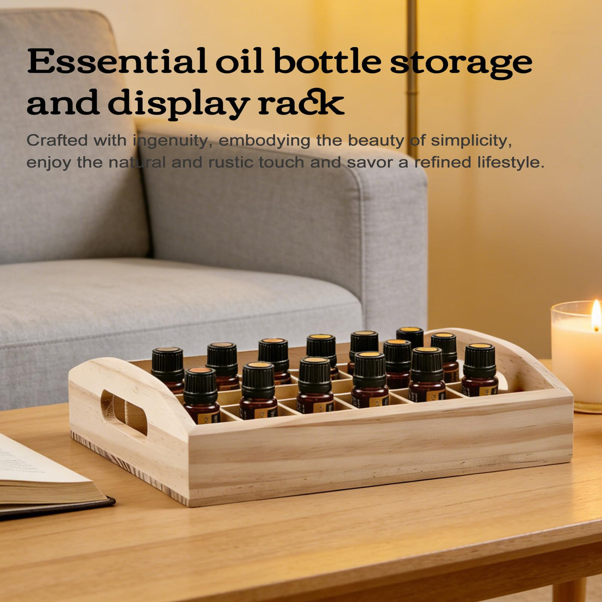 VolksRose protective box shields bottles from sunlight and spills.