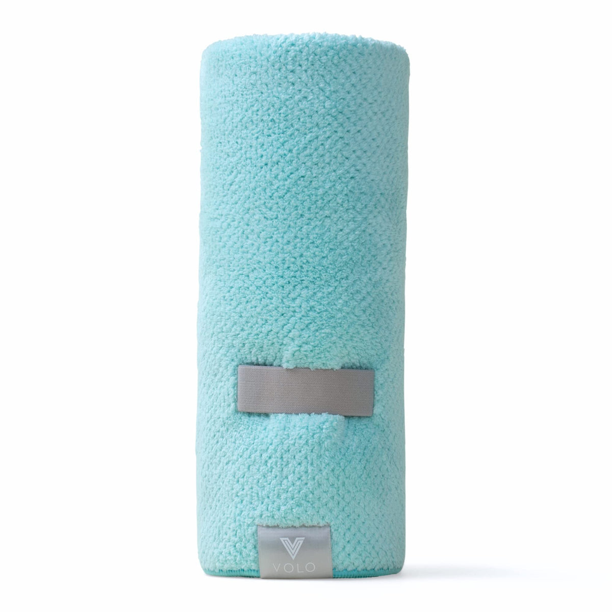 VOLO Hero Hair Towel Nanoweave fabric close-up showing ultra-soft feel