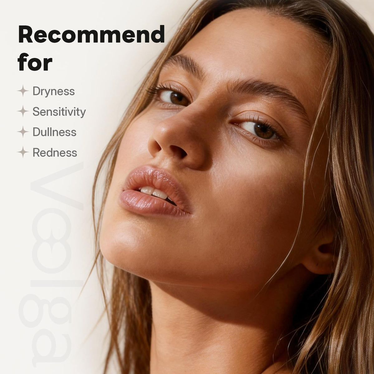 Voolga Sodium Hyaluronate Mask delivers a dewy glow after use.