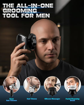 Voph battery indicator helps plan quick grooming sessions.