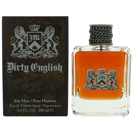 VORAGA Dirty English EDT bottle close-up, exudes masculine sophistication for evenings out.